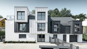 Алюминиевая кровля Система PREFALZ 08 Серый цинк P.10 Prefa