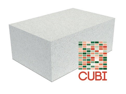 Газобетонный блок CUBI D700 B3,5 F100 625х200х300 ровный