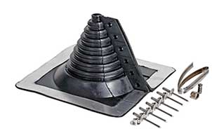 Резиновый уплотнитель VILPE RETROFIT - 2 черный, 100-230 мм, комплект