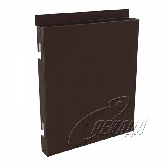 Кассета композитная алюминиевая - RAL 8017