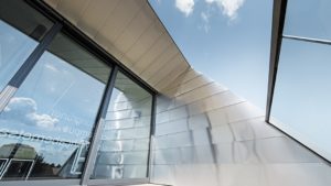 Алюминиевая кровля Система PREFALZ 45 Бронзовый Prefa