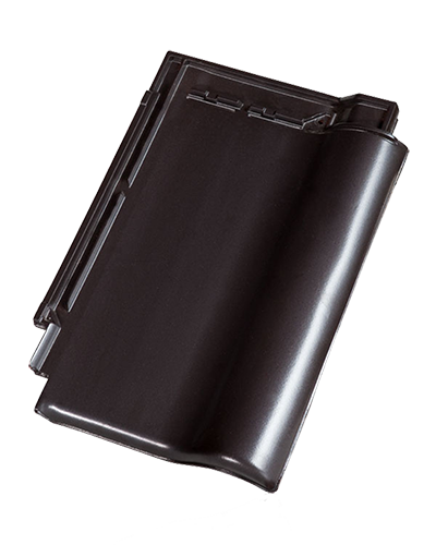 Керамическая черепица Koramic Alegra 9, Anthracite engobe