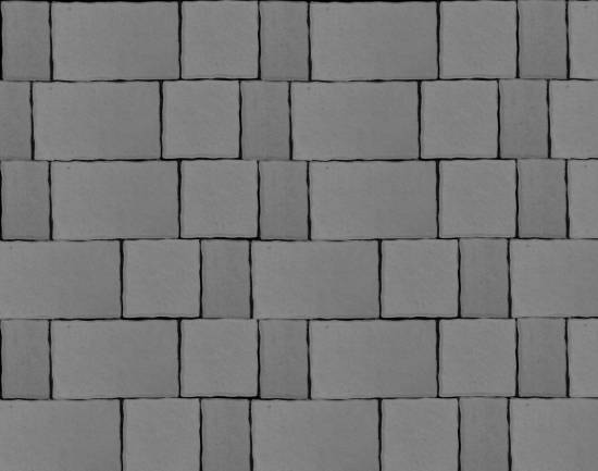 Плитка тротуарная ArtStein Старый город серый ТП Б.2.Фсм.6  260x160, 160x100, 160x160