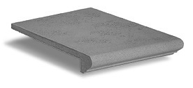 Ступень фронтальная Agrob Goldline 856 Goldschwarz 240x350x14мм R11/A