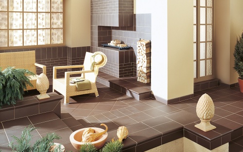 Фасадная клинкерная плитка Natural brown, Paradyz