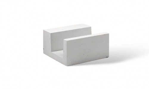 Газобетонный U-блок Aeroc, D 400, 300*250*500 мм