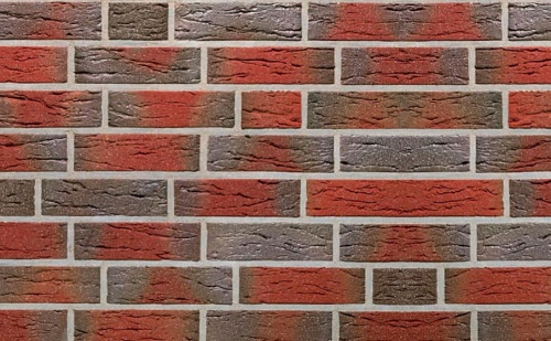 Кирпич клинкерный пустотелый Roben Jever friesisch-bunt, 240*115*52 мм