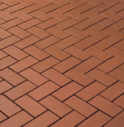 Клинкерная брусчатка CRH Görlitz naturrot